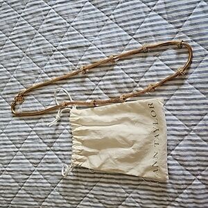 Costume gold and pearl chair